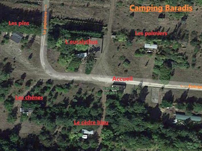 Camping Baradis Commensacq Extérieur photo